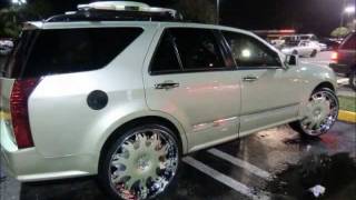 Cadillac SRX on 26' Forgiatos,Palm Beach County,FL.2011