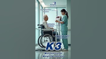 BDS-K3 weighing indicator can be connected with wheelchair scales#weighing indicators