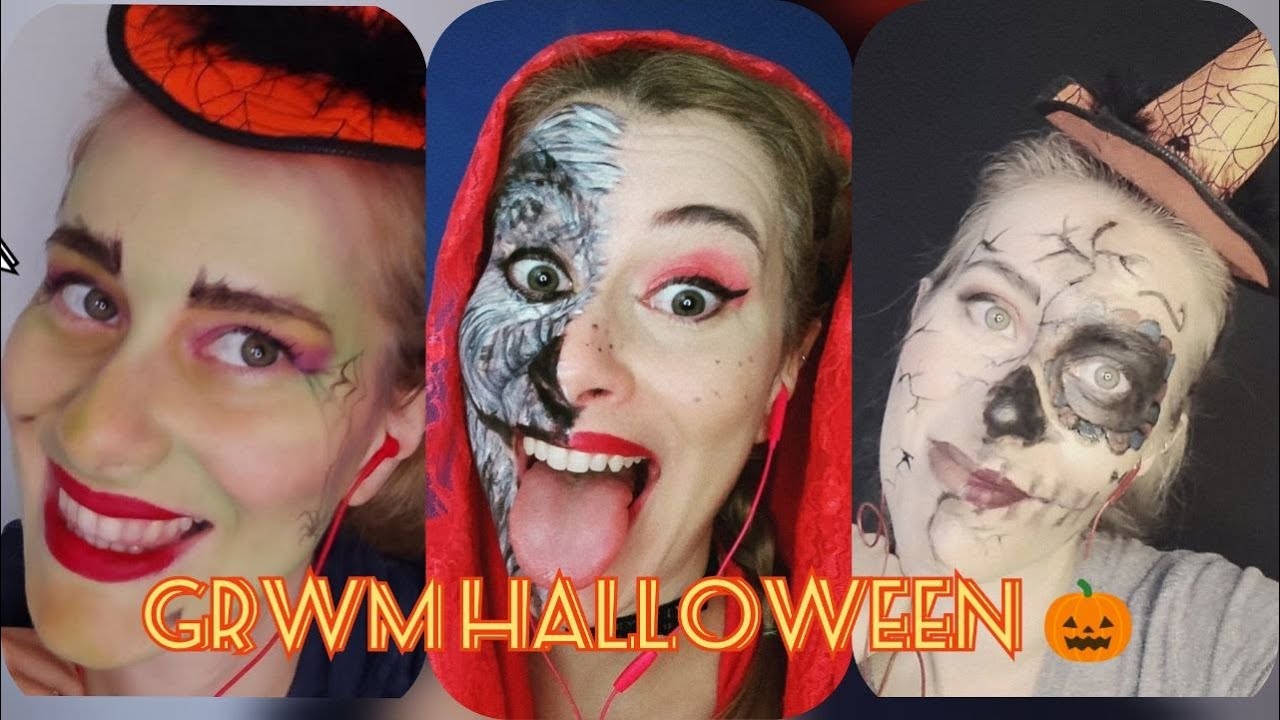 ASMR GRWM Halloween ✨ | un collage nostalgico dei miei vecchi makeup spooky 👻