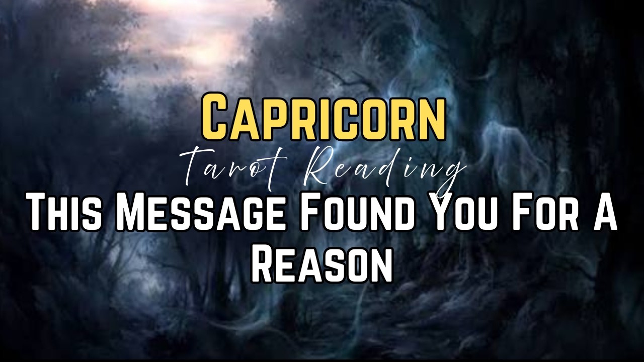 Козерог — Вы этого не искали… Оно само вас нашло.