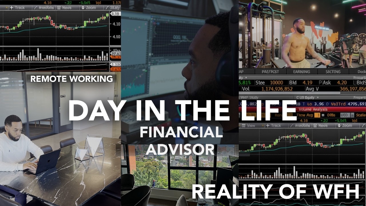 Financial Advisor Day In The Life | Reality of Working Remotely