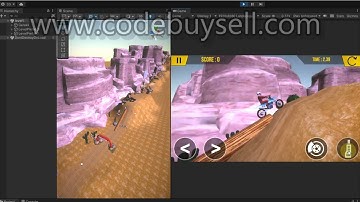 Dirt Bike Extreme Parkour Bike Stunt - Unity Source Code | Reskin Project | Hire Game Developers