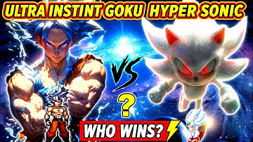 Son Goku DBS V7 OP (all form) VS Sonic Chaos V3 RN OP (all form) in Jump Force Mugen