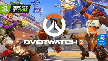 Overwatch 2 | Nvidia Geforce GT 750M (4GB) + i7 4702MQ | (2023) ENVY 15-J108LA