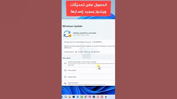 الحصول على تحديثات Windows بشكل أسرع 