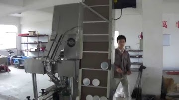 automatic in-line capping machine for jar high speed linear cap screwing equipment working video