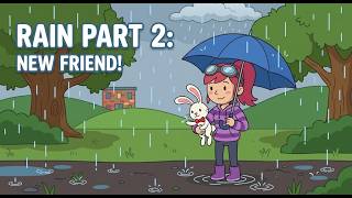 I Added Characters to My Scratch Rain! (Rabbit Hops In)