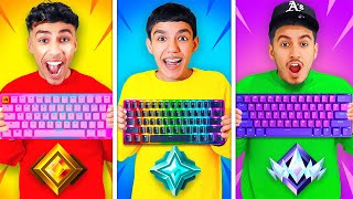 We Used The #1 Rated Keyboards to Play Ranked Fortnite!