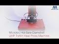 Microtec hot sale clamshell uhp tshirt heat press machine