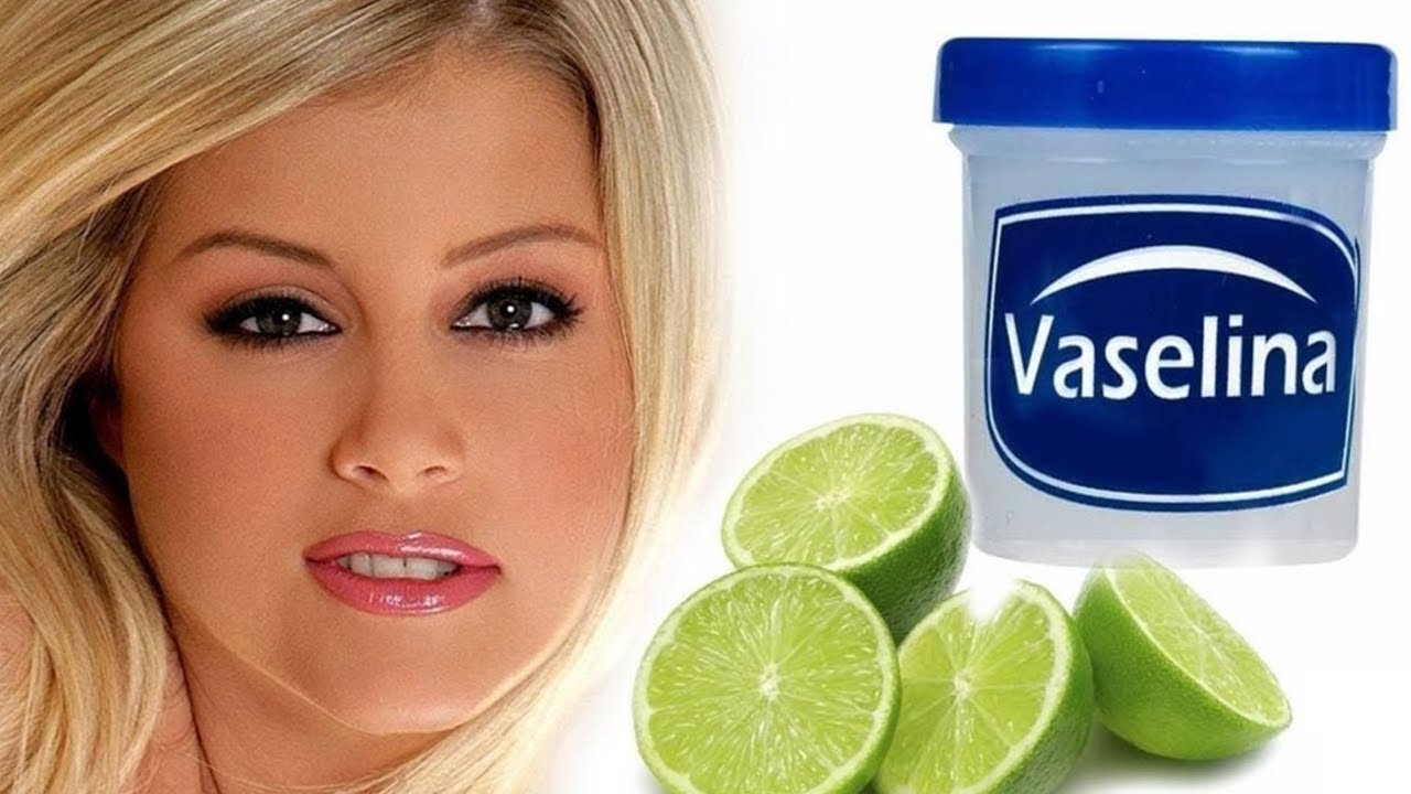 As� se usa la vaselina con lim�n para convertir tu cara como la de una..