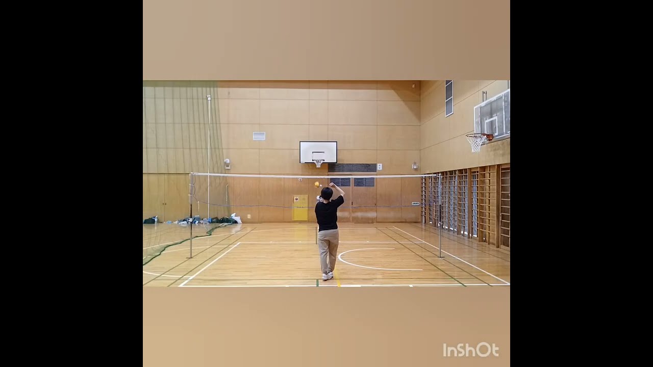 ＃66【裏側】「スパイク」/ミート練習～セルフスパイク(自分で上げて打つ)のみ/※フォーム見直し(肘の使い方)/【📒振り返り用】※2025年9/27練習日