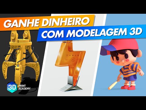 5 Maneiras de GANHAR DINHEIRO com MODELAGEM 3D (Com Raphael Bastos)