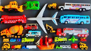 Buldozer, Tank baja, truk molen, school bus, bus tingkat, pesawat, Truk pasir, bus tayo truk es krim