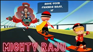 Mighty Raju 3D Hero: Endless Running Chase | Gameplay (Android/iOS) screenshot 3