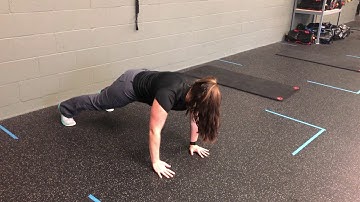 Unity Fitness - Tall Plank Scap Push Up + Shoulder Tap + Down Dog