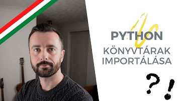 Könyvtárak importálása Pythonban – Python tutorial magyar felirattal – CodeBerry Programozóiskola