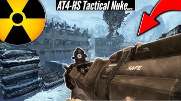 AT4 Rocket Launcher Tactical Nuke Challenge! (MW2)