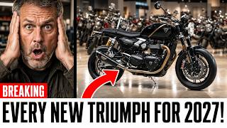 Every New Triumph Coming in 2027 — What We Know So Far