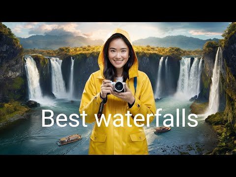 Stunning Aerial Views of Waterfalls in 4K: Explore Nature's Beauty! Stunning Aerial Views of Waterfalls in 4K: Explore Nature's Beauty!