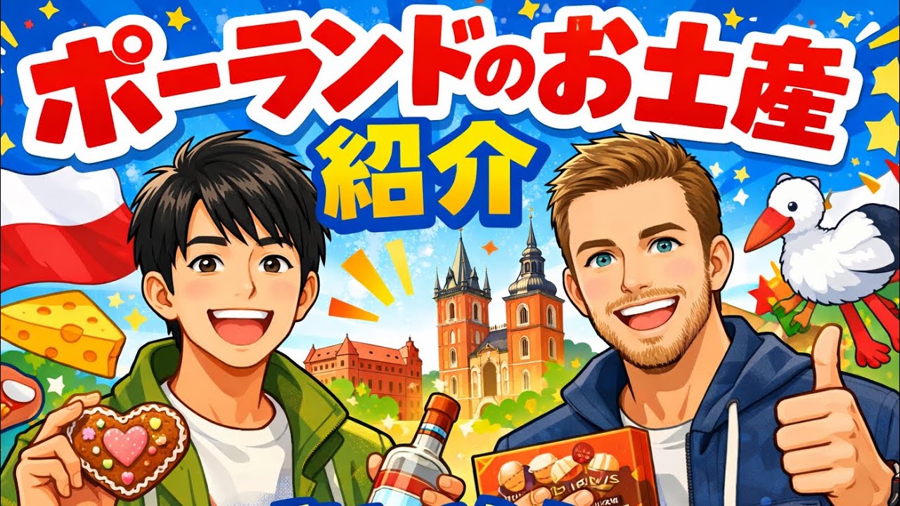 Haru × Pon's Vlog 『ポーランドのお土産紹介：まとめ』
