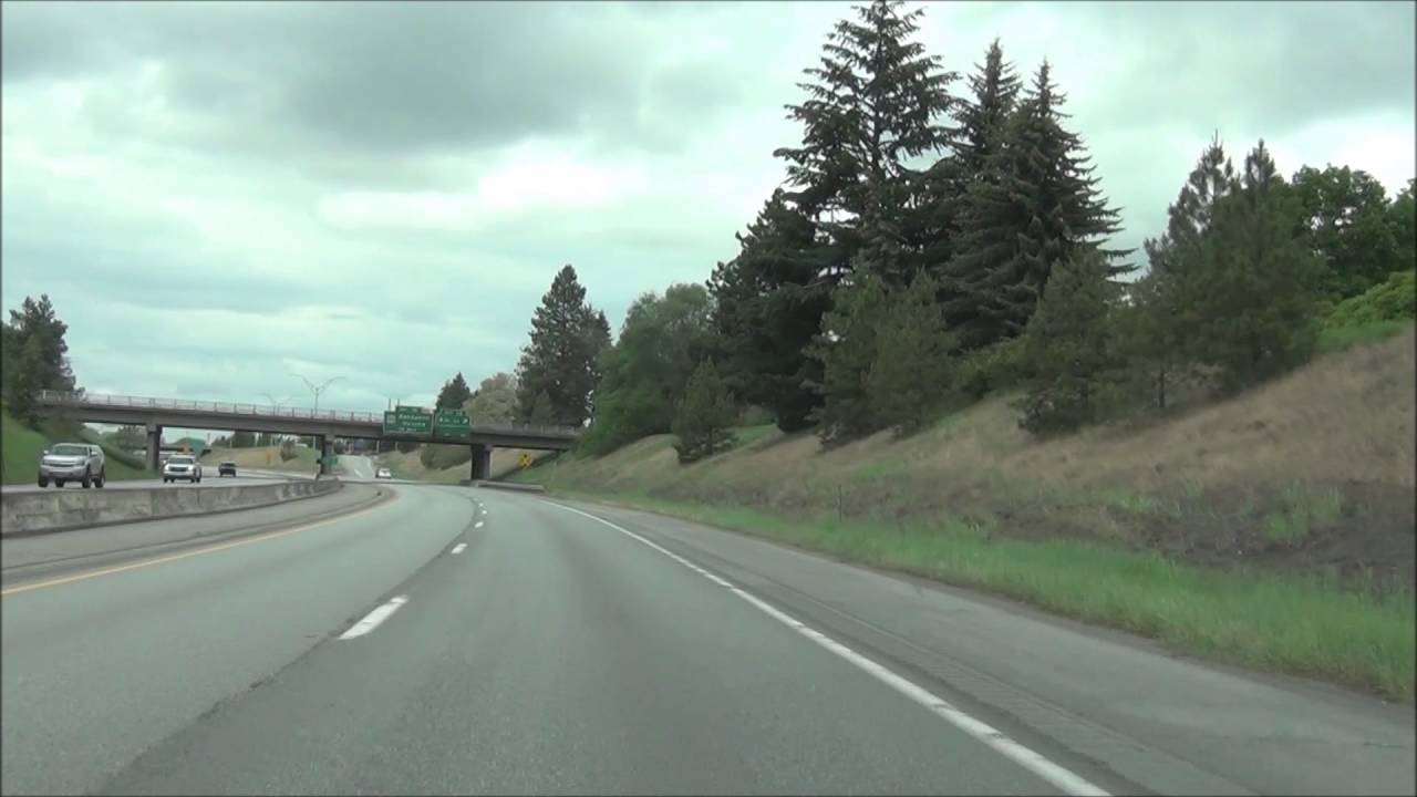Idaho - Interstate 90 West - Mile Marker 20 to 0 - YouTube