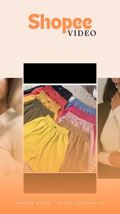45rb 3pcs celana pendek wanita || Rekomendasi Video Promosi affiliate
