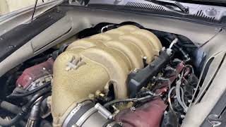 Start Up Attempt Engine View | 25K Mile 2002 Maserati GT Coupe 6-Speed Manual PROJECT | CCC Lot 151