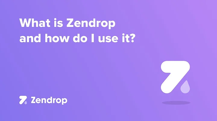 Discover ZenDrop: Streamline Your E-commerce Business