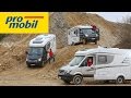 Antriebskonzepte im Vergleich - Mit drei Reisemobilen im Offroadpark