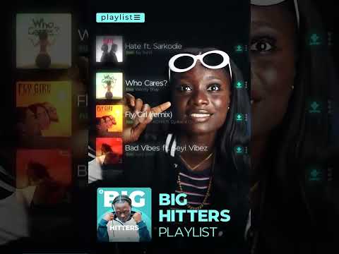 Get All The Biggest Hit Songs Made For You In One Place BIGHITTERS Playlist On Boomplay