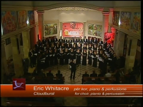 Eric WHITACRE - "Cloudburst" / R.RUDI, Conductor