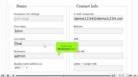 How to edit your profile in WordPress | Tutorial