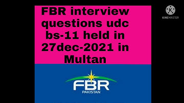 FBR interview questions of ldc,udc, assistant,stenotypist.