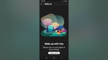 How to setup Hue Go light with Routines