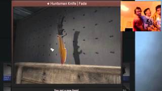 CS GO : Huntsman Knife Fade: Factory New!!!