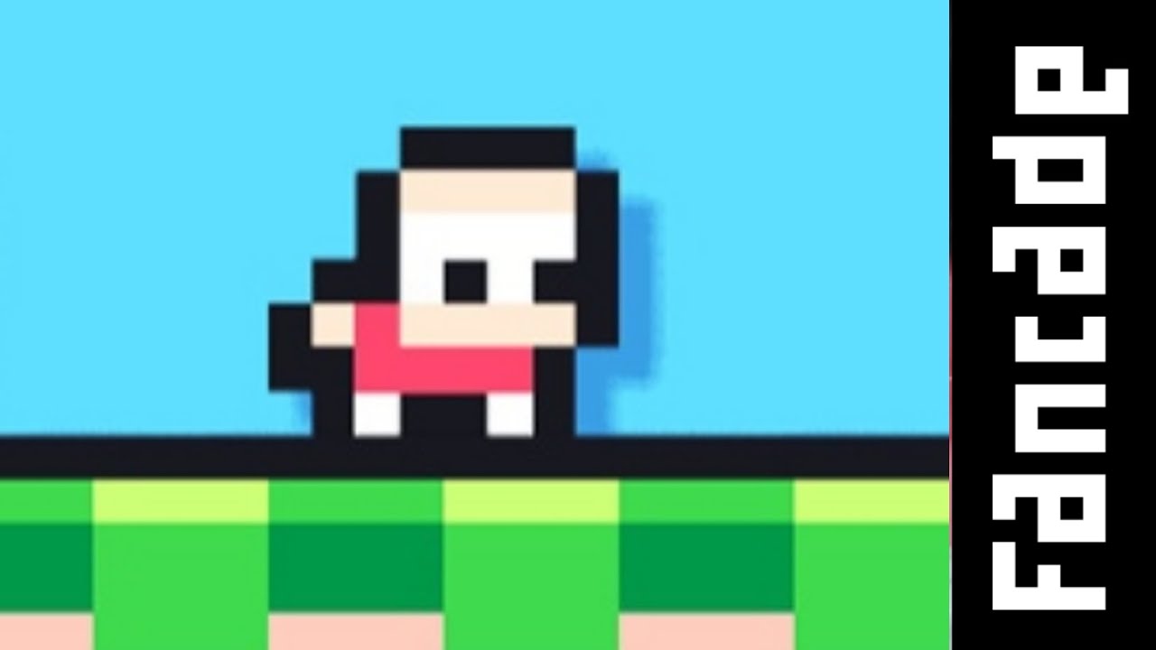 Fancade-Roper, game with funny moments, just jump, pick up coins and ...