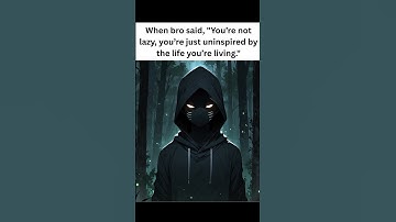 When bro said, "You’re not lazy, you’re just...#Shorts #BroSaid