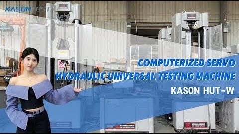 BS EN Hydraulic Universal Testing Machine for tension, compression, bending