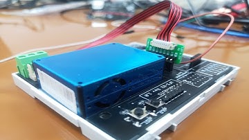 การพัฒนาเครื่องจับฝุ่นละอองขนาดเล็ก 3 ชนิด (PMS5003)