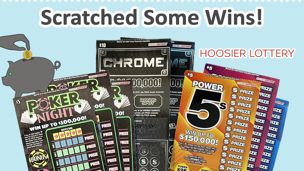 Filling My Piggy Bank! 🐖💸 Indiana Scratch Off Tickets Hoosier Lottery