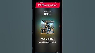 Gemz daily combo November 19 || Gemz daily combo today || #gemz #dailycombo #airdrop #gemzcombo