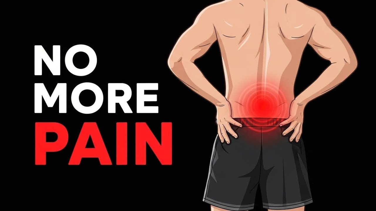 The ONLY 4 Exercises to Fix Low Back Pain (Fast & Effective!)