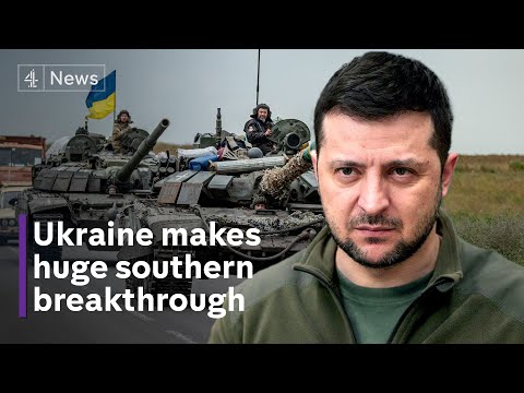 Ukraine makes biggest breakthrough in south since war with russia began