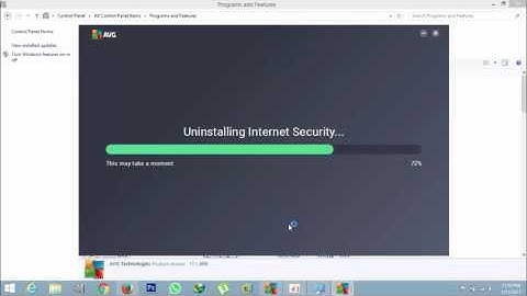 How To Uninstall AVG Internet Security Completely