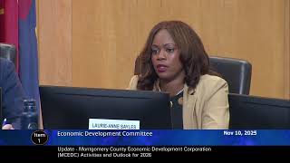 Nov 10, 2025 - ECON Committee Worksession