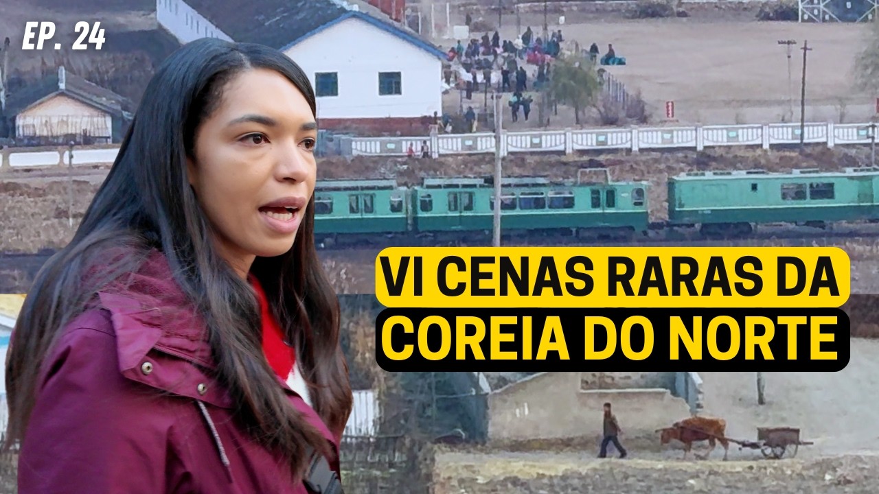 FUI NA FRONTEIRA RURAL DA COREIA DO NORTE e FILMEI TUDO QUE PUDE