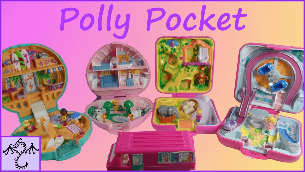 Polly Pocket Toys Review (1989-1994) by Bluebird Toys - YouTube