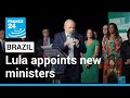 Brazil : Lula appoints new ministers ahead of inauguration • FRANCE 24 English