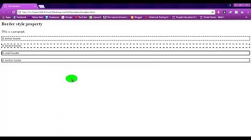 CSS/CSS3 Video Tutorial About CSS borders in English for beginners | Part 1