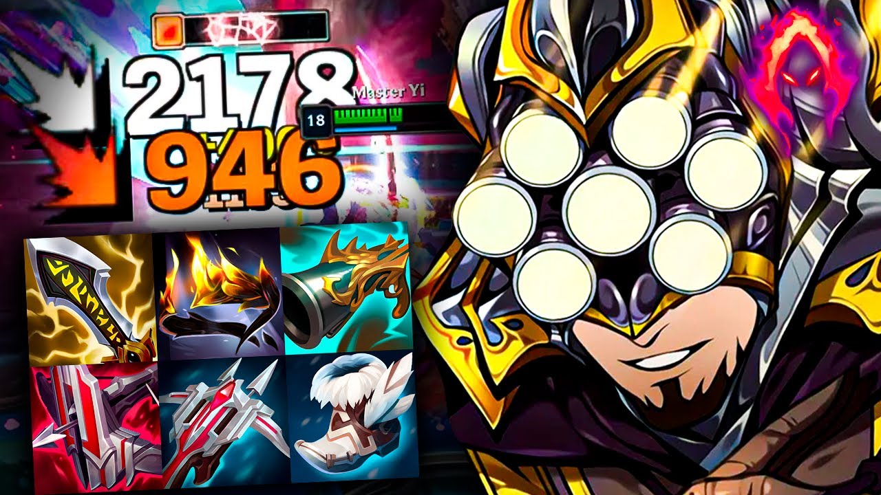 ESSA BUILD COM COLHEITA É 1 HIT NO Q DO MASTER YI!